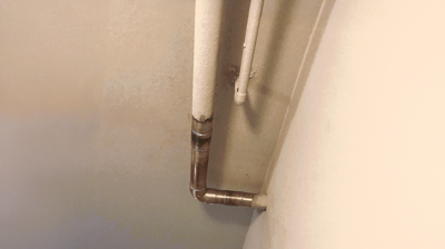 Large copper water line repair Photo